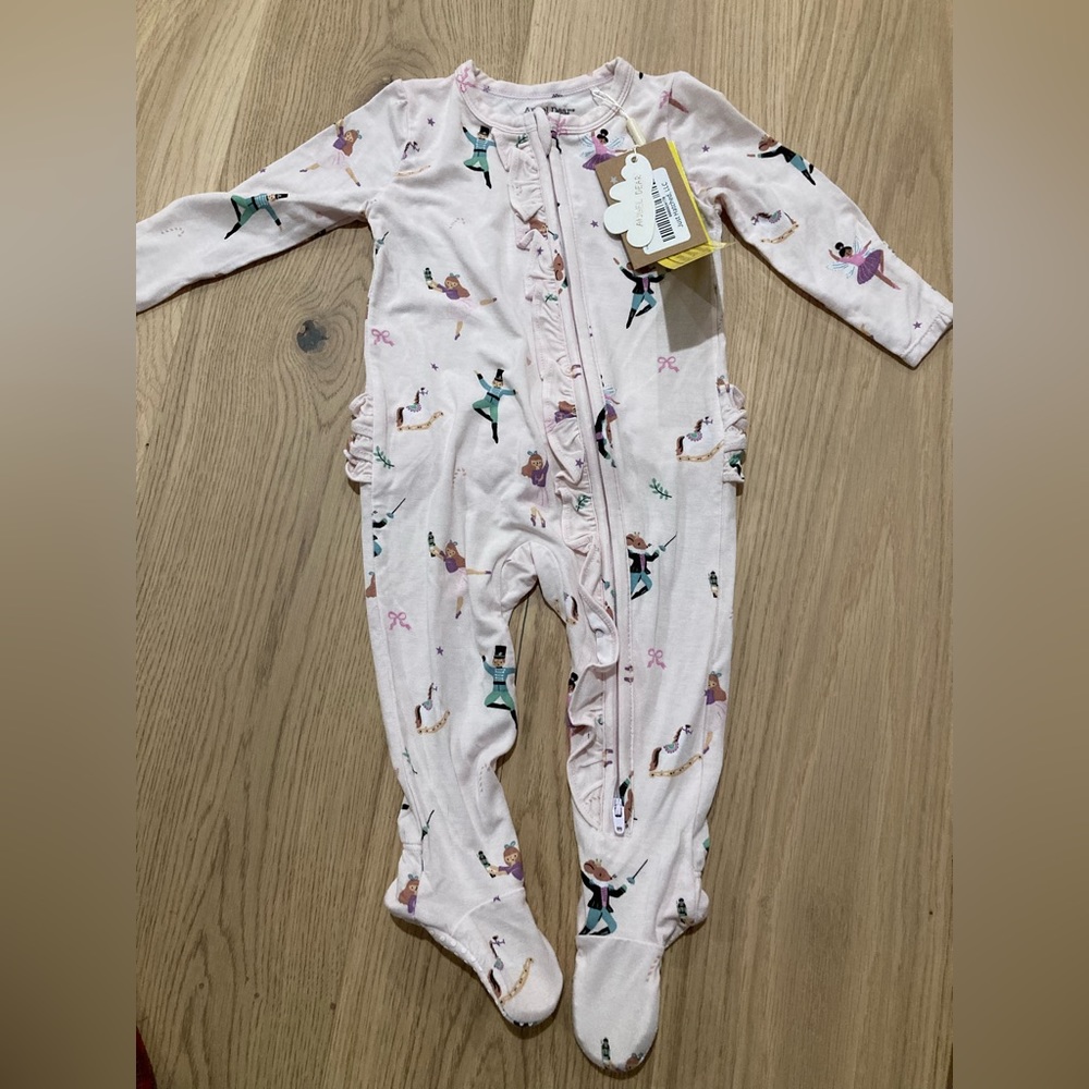 Angel Dear footie pajamas NWT